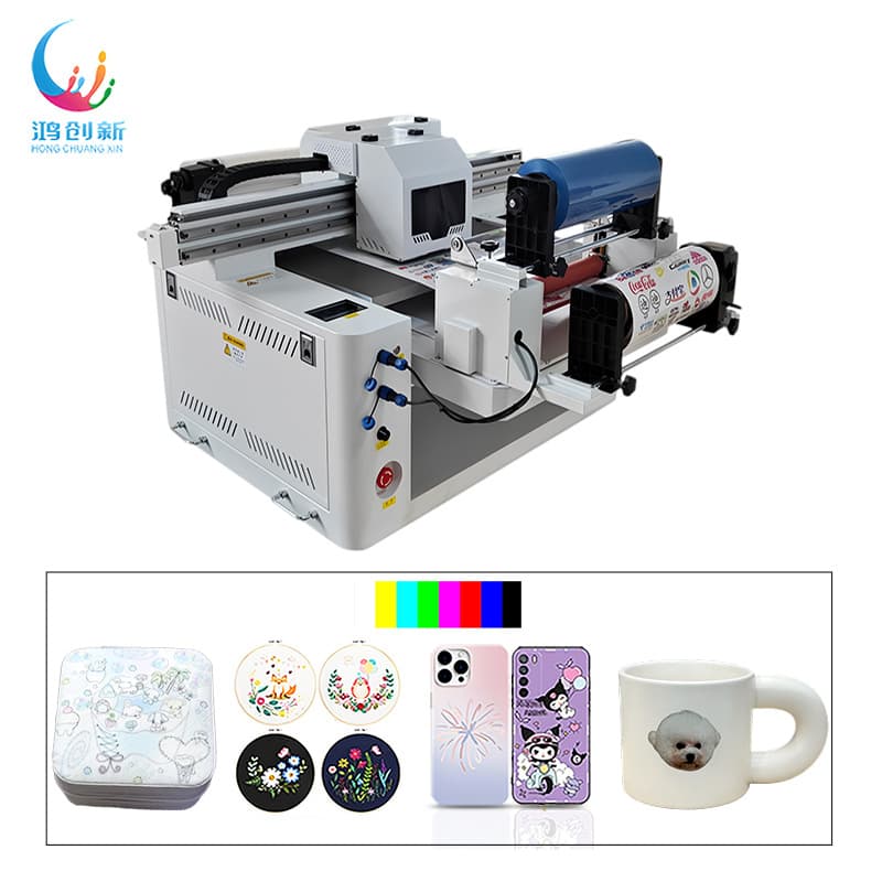 6080 Roll Flat Integrated UV Printer Leather Printer