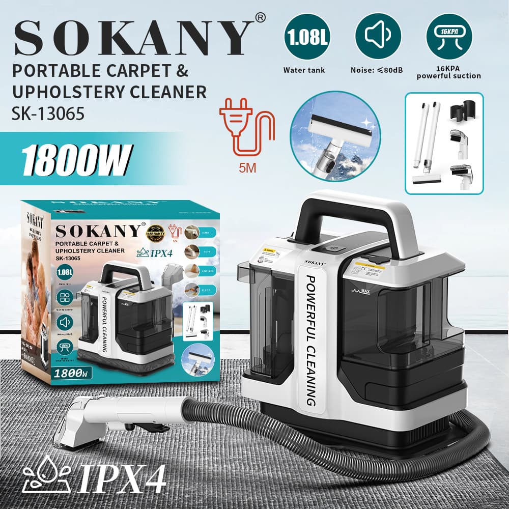 Cross-border SOKANY13065 wired vacuum cleaner stain removal cleaner carpet sofa cleaning machine CLEANER