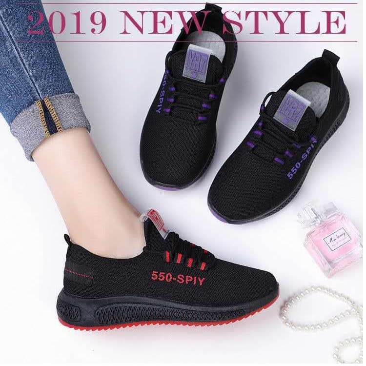Manufacturer Old Beijing Cloth Shoes Thick Sole Women's Lace-up Canvas Shoes Comfortable Lightweight Sneakers