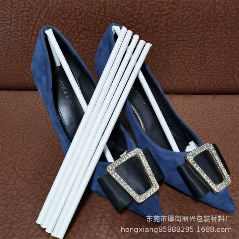 Factory Supply Eco-Friendly White and Cowhide-Colored Paper Shoe Inserts, Fashion Shoe Paper Inner Supports, Paper Shoe Sticks