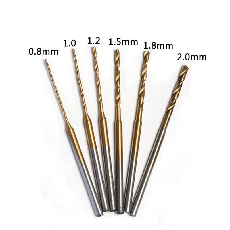 2.35mm twist drill bit, for amber, beeswax, and antiques; for electronic engraving machines; drill bit with fixed shank.