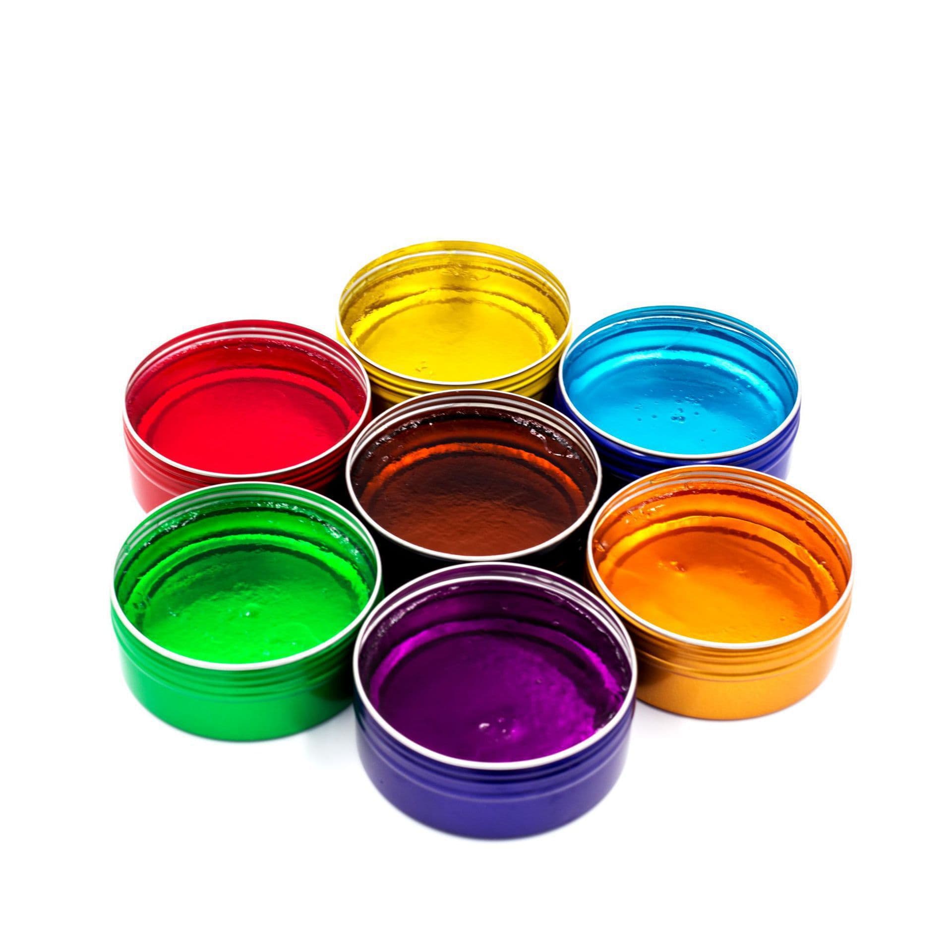 150g Export Bare Bottle Colorful Aluminum Box Hair Wax Men's Strong Styling Hair Salon Hair Mud Hair Oil Spot Wholesale