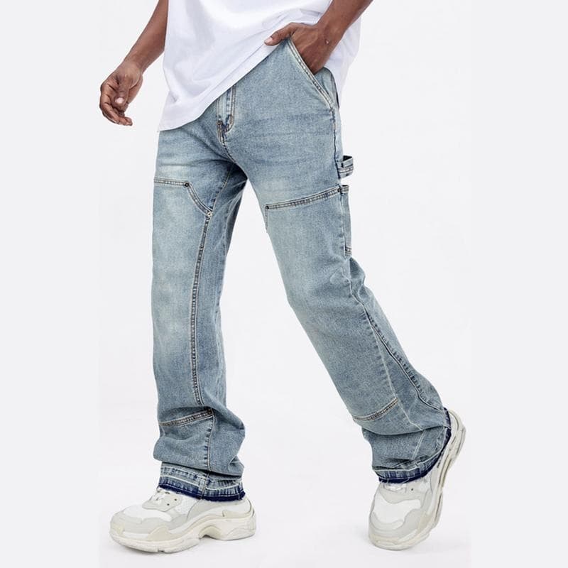 M 84934 Vintage Washed Blue Jeans