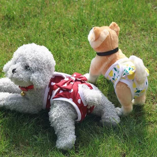 Dog Sanitary Pants, Anti-Harassment Diaper for Small Dogs, Teddy Female Dog Menstrual Diaper, Pet Period Pants