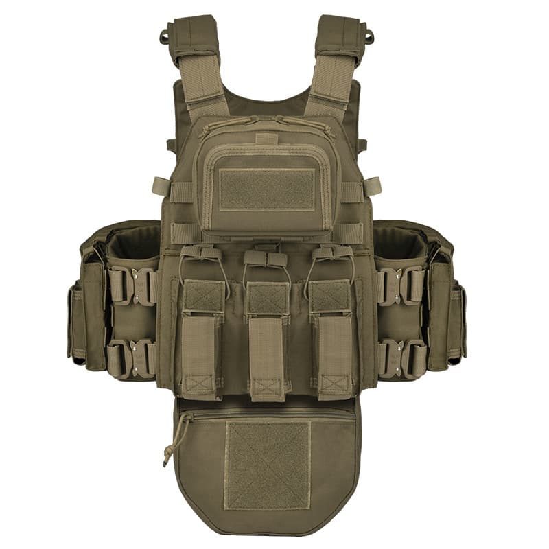 Outdoor Camo Vest Training Modular Tactical Vest Breathable Wearable Real CS Multi-Function Combat Vest
