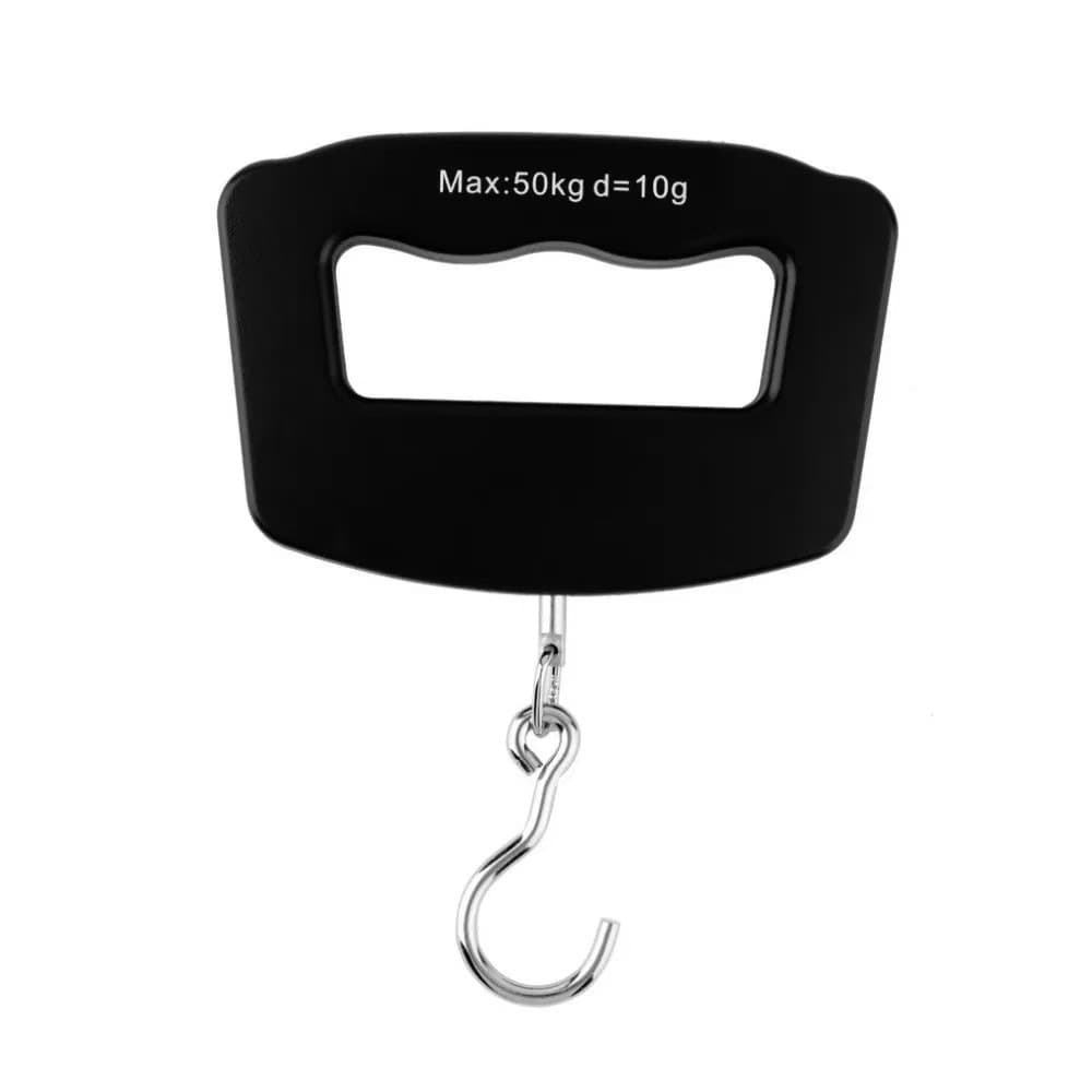 Wholesale 50kg Large Handle Electronic Handheld Scale with Blue Backlight for Fishing and Express Weighing