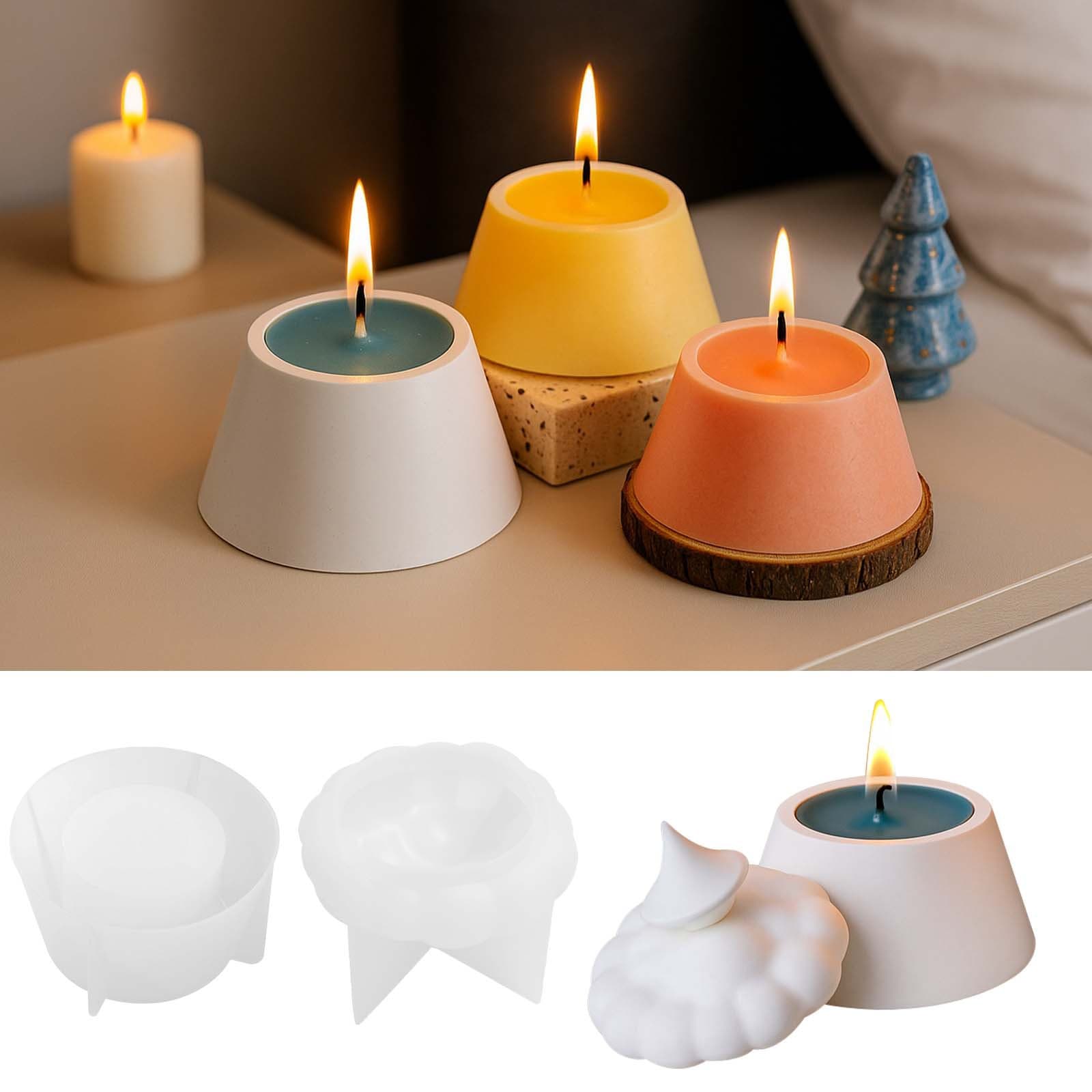 Fat Yaya DIY Cross-Border Cloud Candle Holder Storage Box Silicone Mold Resin Cloud Cup Storage Jar Resin Mold