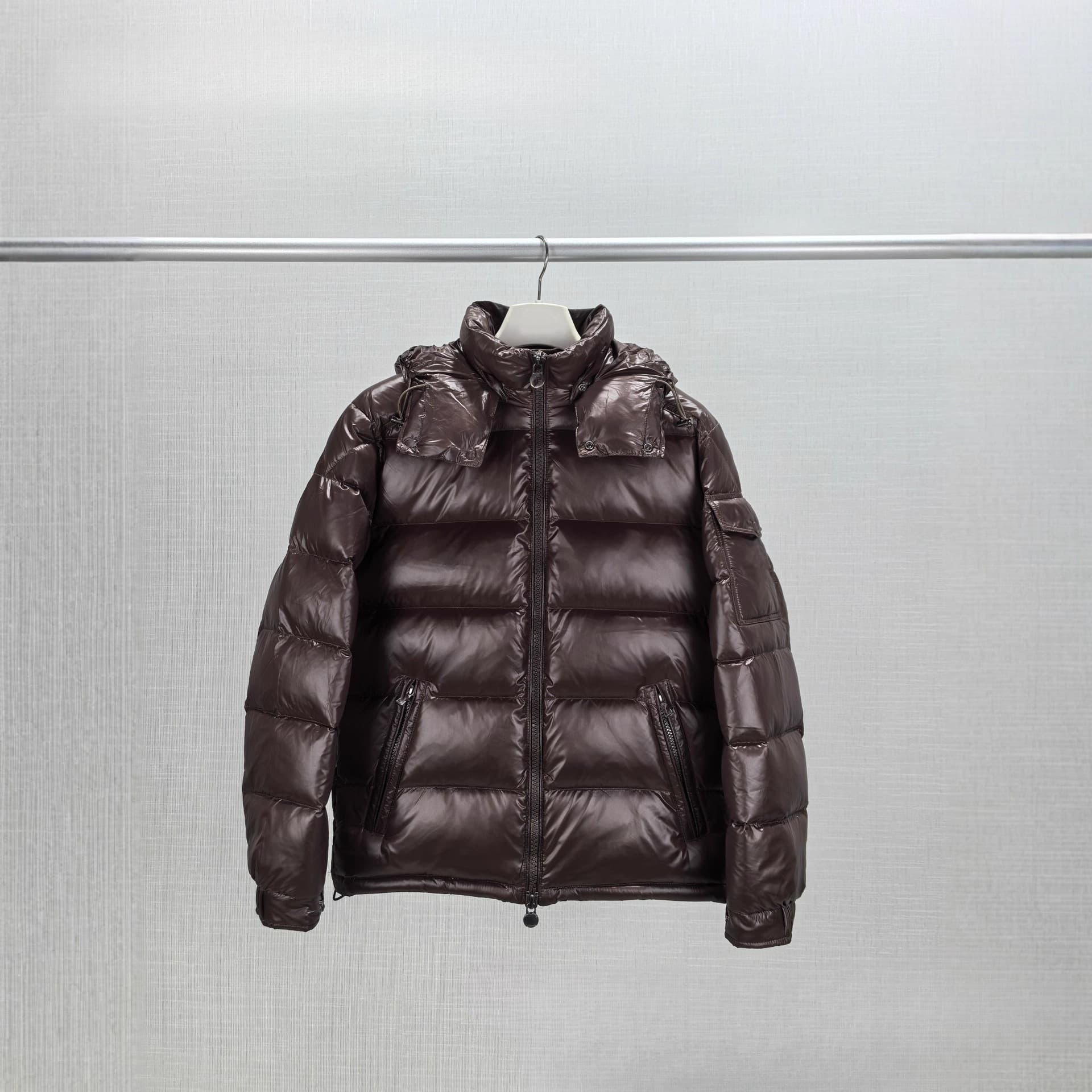 2026 High Version Authentic Original Label In Stock M Brand Four-Color Maya90 Duck Down Hooded Short Down Jacket Outerwear