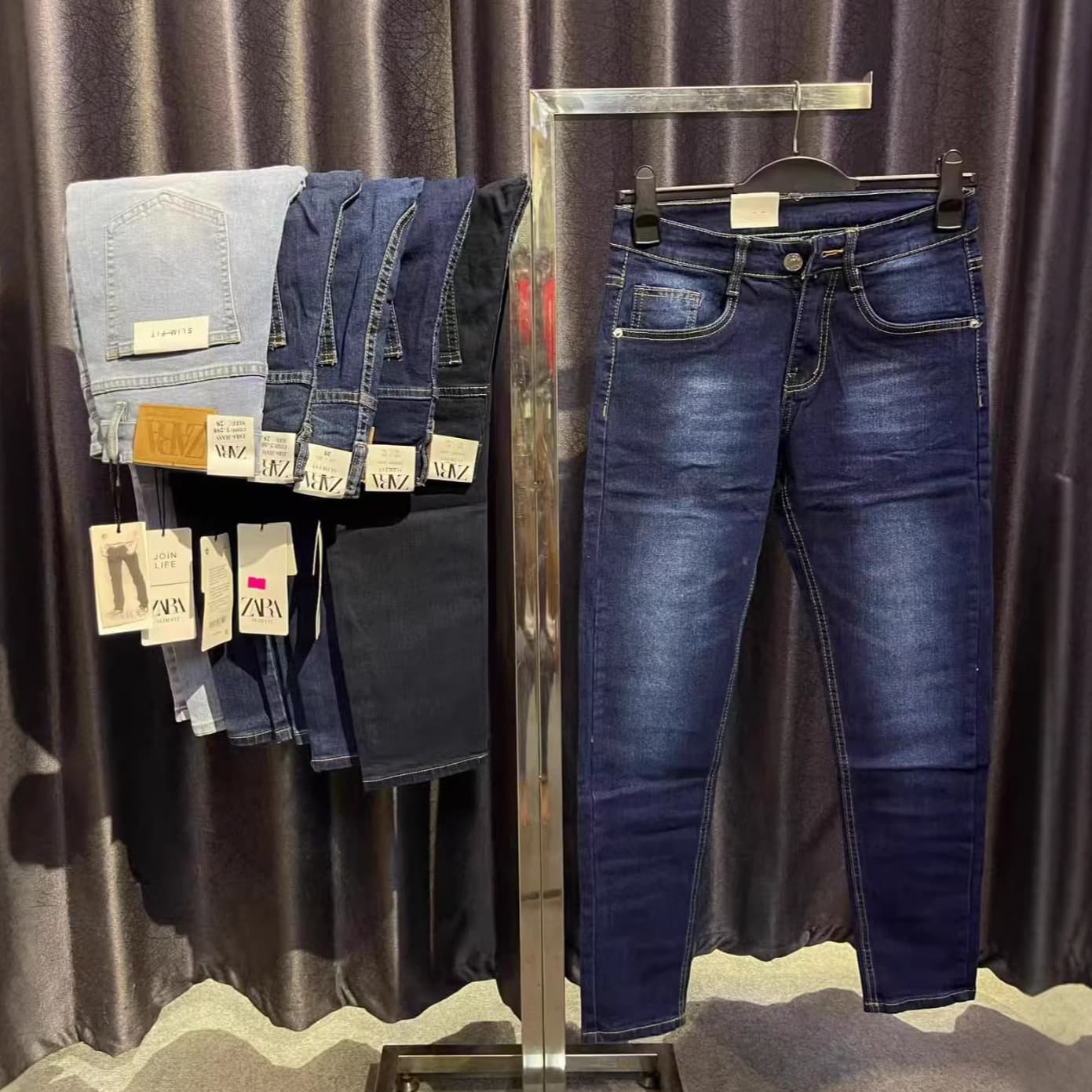 Men's jeans are available new men's jeans wholesale versatile slim fit wholesale