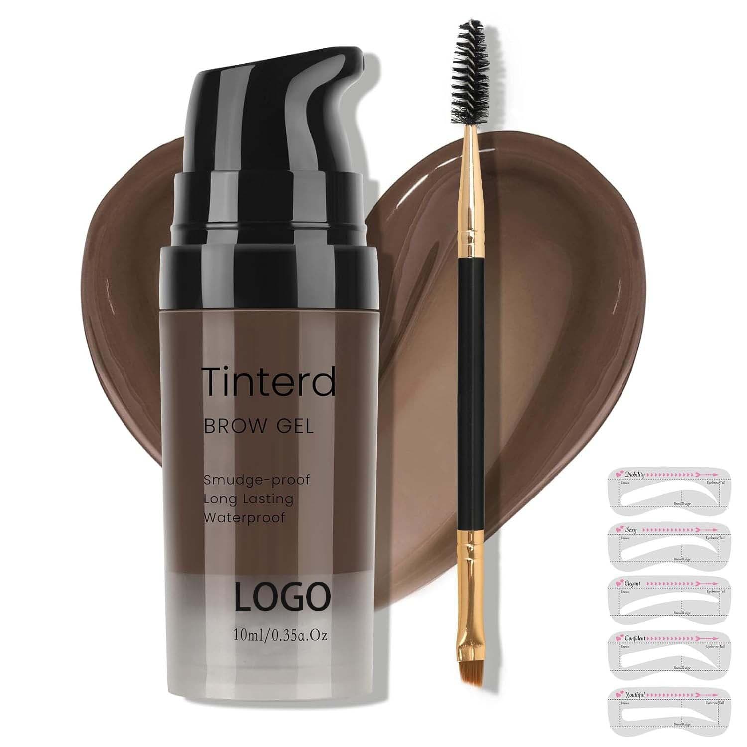 Cross-border hot-selling TEMU waterproof quick-dry eyebrow gel TIKTOK liquid eyebrow pen Amazon supports small batch processing