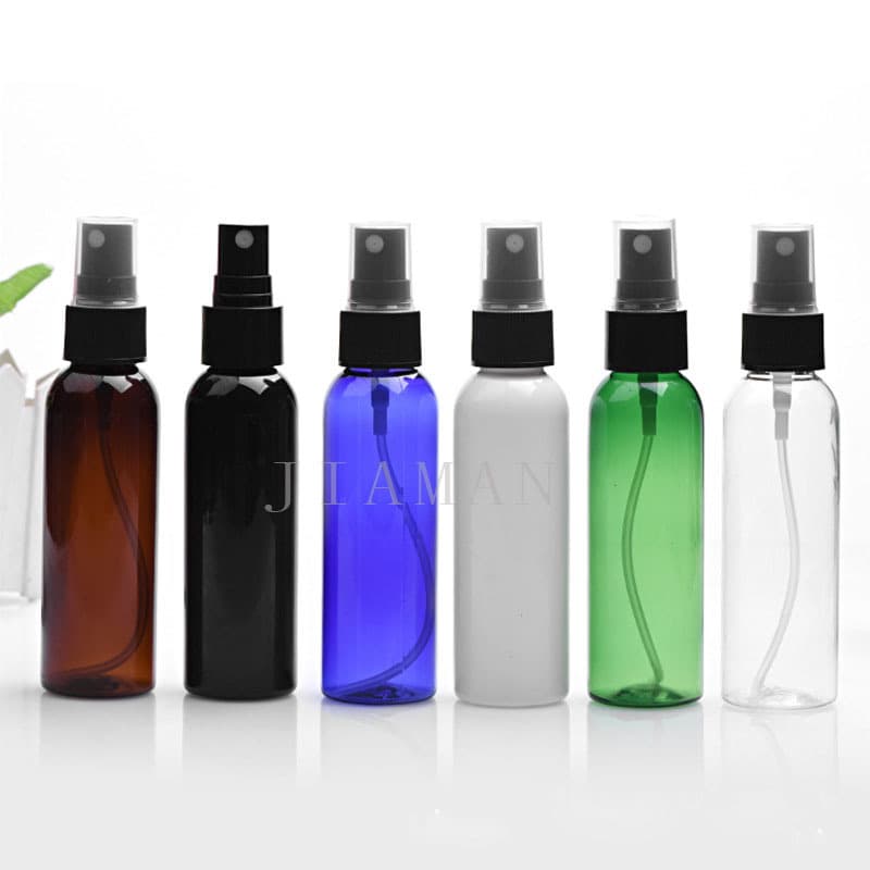 60ml Round Shoulder Fine Mist Spray Bottle for Hydrosol, Toner, and Lotion Refill Bottle