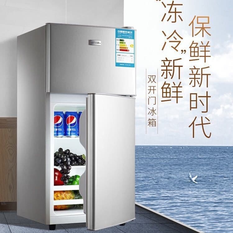 Household Small Refrigerator Freezer for Apartment Dorm Use BCD-118