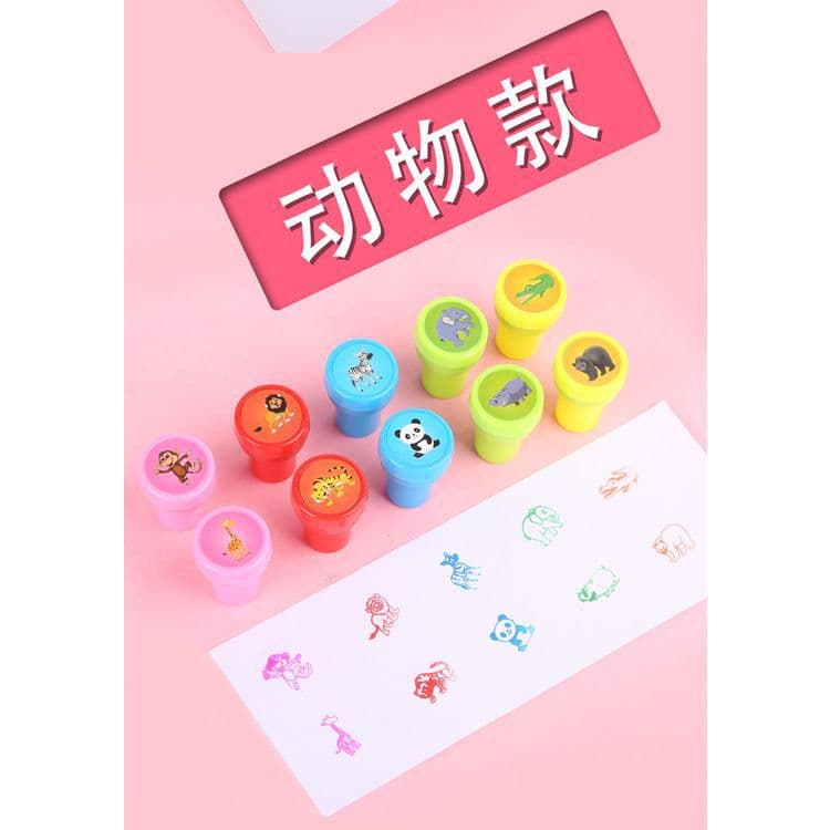 Sanrio Stamp Set for Kids - Washable Melody Stamp, Cinnamoroll Stamp, Children's Toy for Elementary School Students, Festival Gift