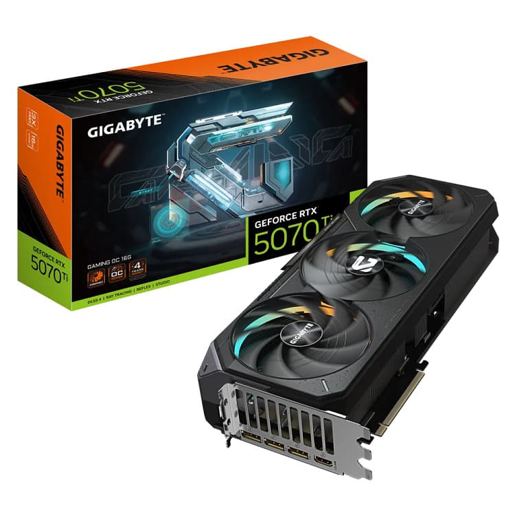 Moying GeForce RTX 5070 Ti Gaming OC 16G DLSS4 Esports Gaming AI Graphics Card