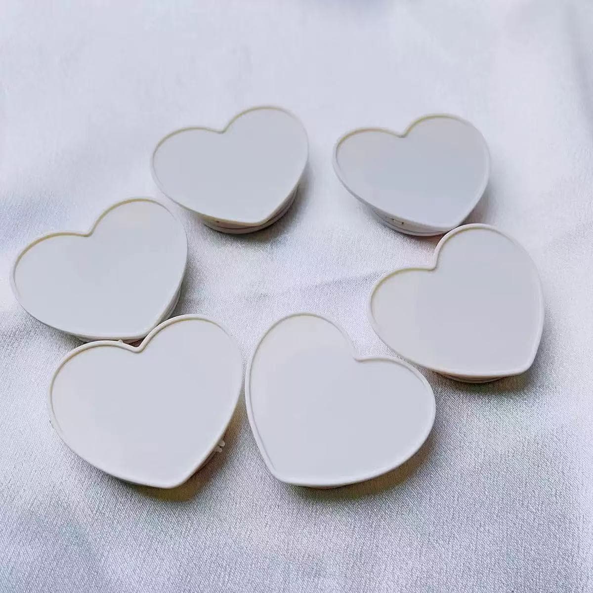 Acrylic Heart-Shaped Cartoon Airbag Stand Epoxy Telescopic Lazy Phone Stand Airbag Accessory