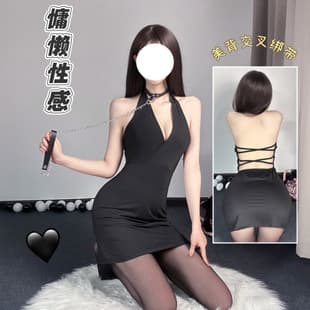 Sexy Lingerie Sweet Pure Desire Uniform Temptation Slimming Internet Celebrity Hot Style Nightclub Wear Wrap Skirt Secretary Set OL Set