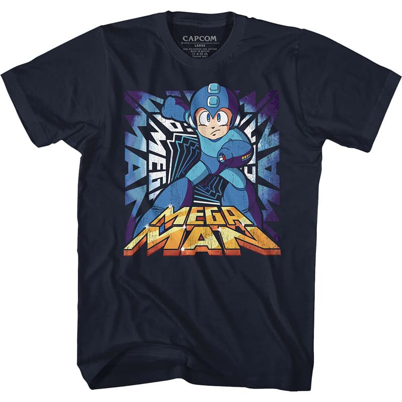 1987 Rockman Classic Game Zero Men's T-Shirt - Intager Short-Sleeve T-Shirt
