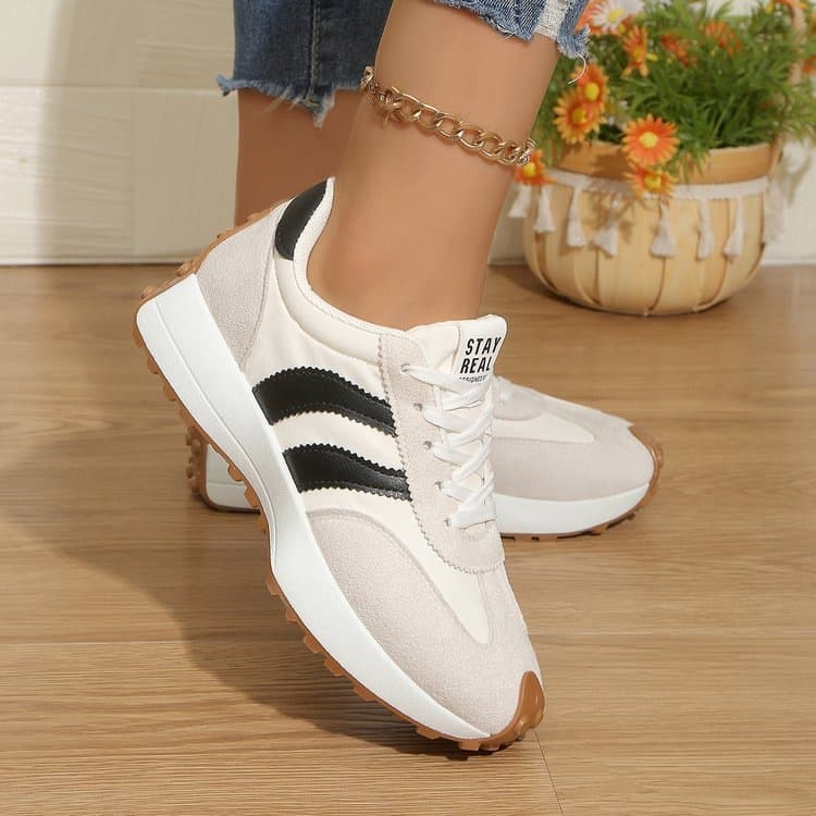 Plus Size Chunky Dad Sneakers for Women 2025 Spring/Summer New Trendy Thick Sole Student Casual Shoes Sports Agility Shoes