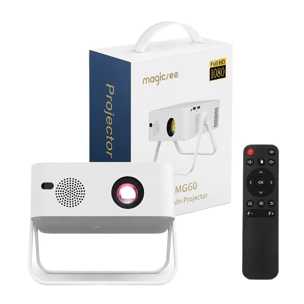 2026 New Ultra HD Android Projector 1080P Screen Mirroring Home Theater Projector