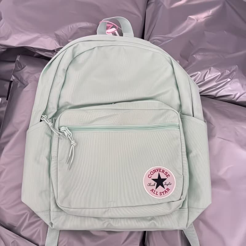 Converse New Large-Capacity Backpack, Simple Student Middle and High School Campus Versatile Bookbag, Travel Backpack, Laptop Bag