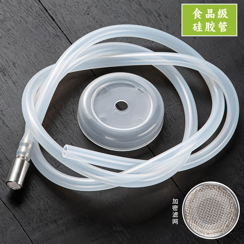 Food-Grade Tea Set Suction Pipe, Automatic Water Supply Hose for Electric Kettle, Induction Tea Stove Soft Tube, Tea Tray Inlet Silicone Hose