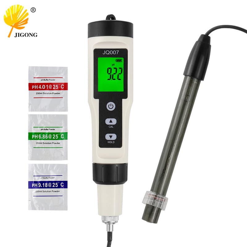 Flat dough pH tester Water quality pen digital display pH tester Dough cheese tester