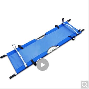 Zhufu Thickened Folding Stretcher Ambulance Stretcher First Aid Stretcher