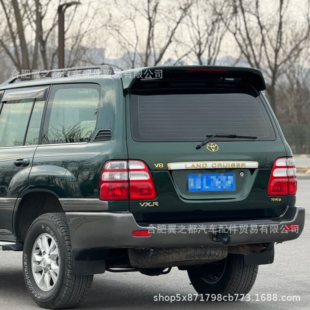 Compatible with 98-07 Toyota Land Cruiser 4700 Roof Spoiler Modification FJ80 LC100 4500 Rear Spoiler