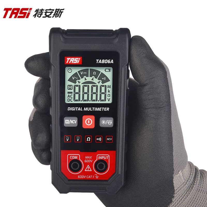 TASI TA806A Auto-Ranging Multimeter Portable Home Use Auto-Identification Digital Multimeter