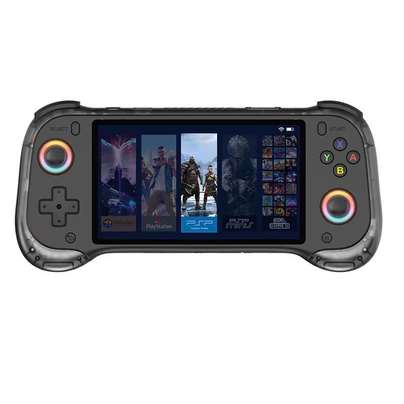 Cross-border New H55 Pro Open Source Handheld Large Screen Supports PSP Two-Player WiFi Battle Handheld Game Console