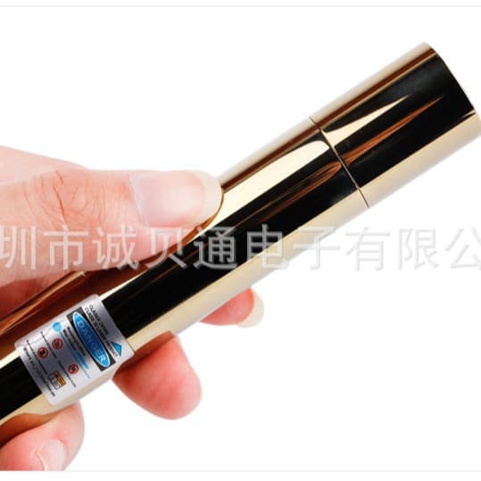 B008 Full Copper Extended Blue Laser Pointer Star Pointer Laser Positioning Aid