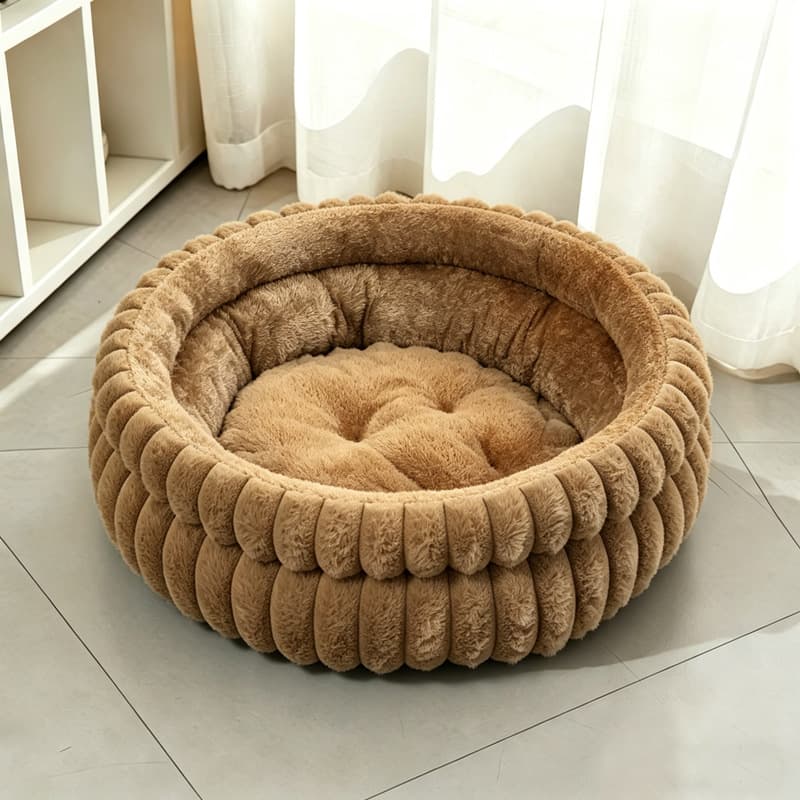 Cat Bed Dog Bed Cat House Indoor Pet Bed Small to Medium Dog Bed Round Pet Nest Wholesale