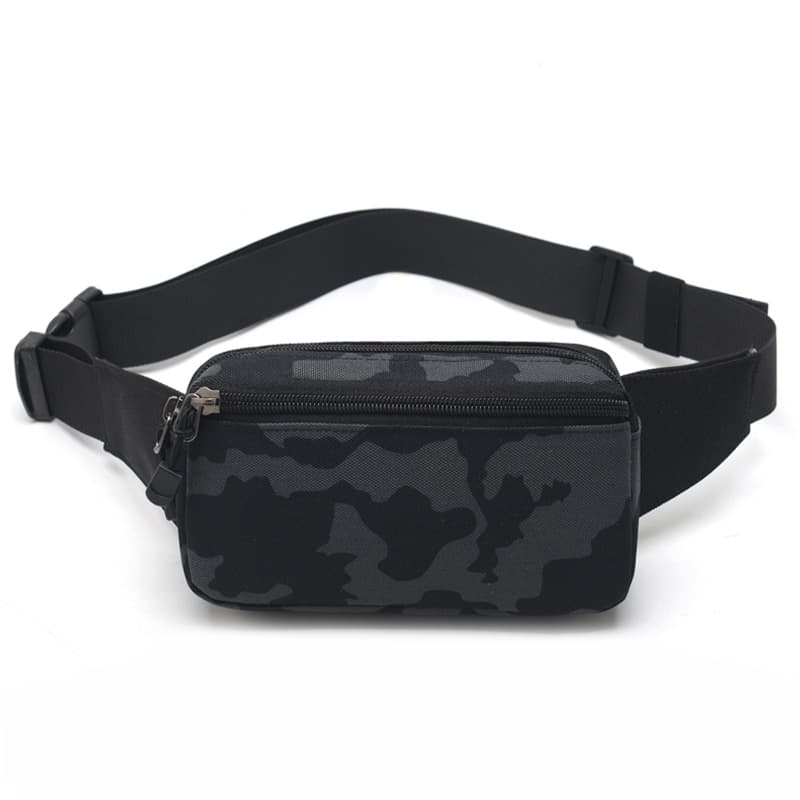 Outdoor camouflage men's multifunctional sports mobile phone waist bag for work wear-resistant women's new waterproof and sturdy cross-body bag