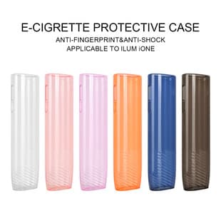 In stock ilum ione transparent TPU case IQO heat-not-burn tobacco device all-in-one 7 8 generation protective case