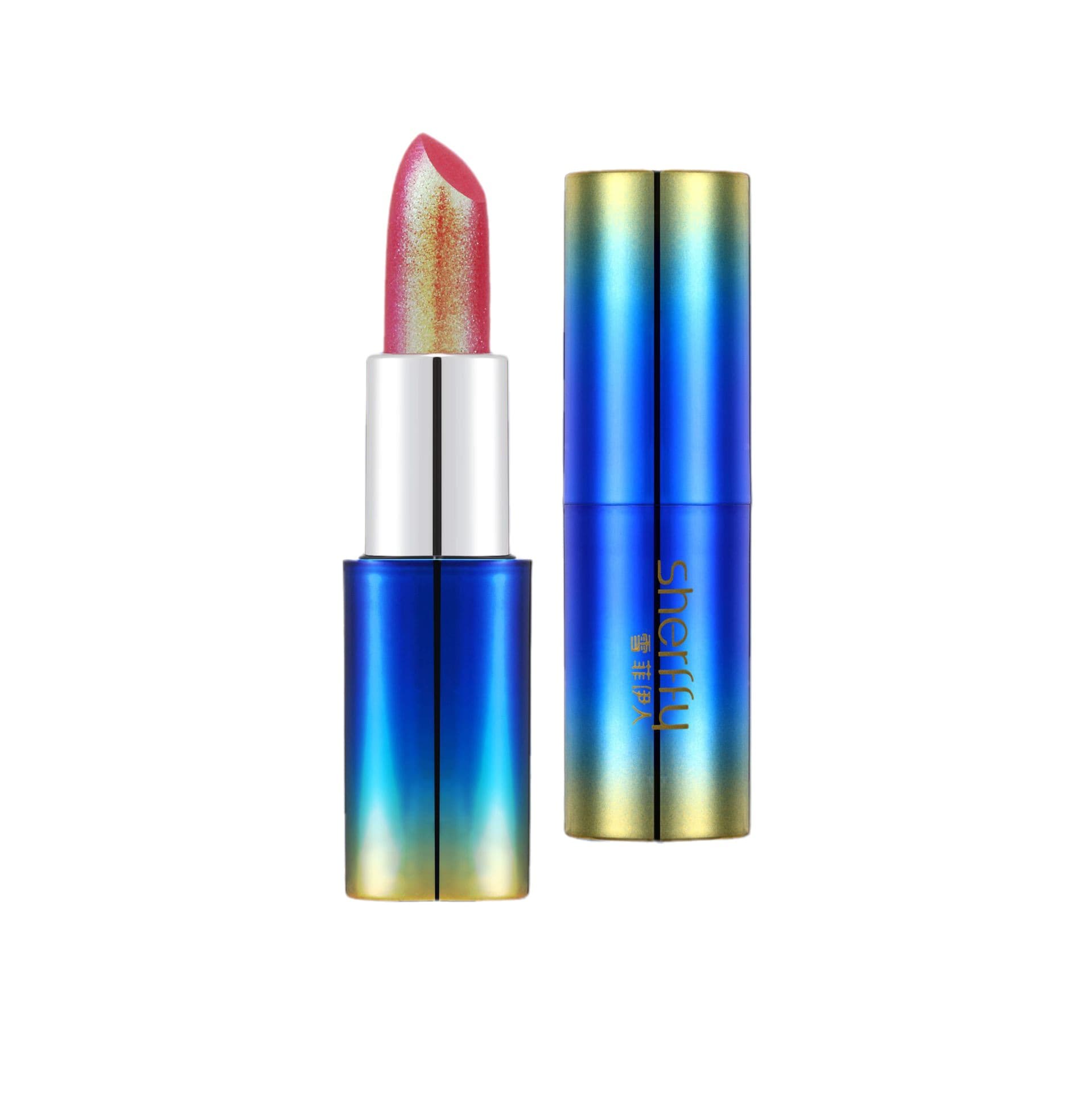 SHERFFY Non-Stick Cup Pearl Shimmer Chameleon Lipstick Moisturizing Long-Lasting Magnetic Popular Influencer Bestseller