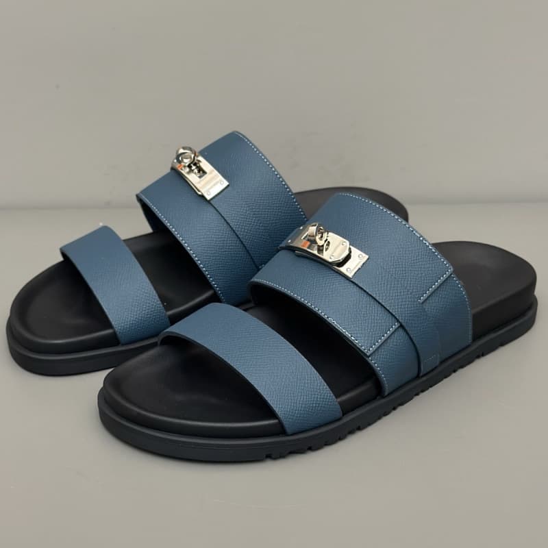 Premium Summer Slides, Fashion Brand Double Strap, Soft Sole Comfortable Casual Shoes, Lightweight, Breathable, Versatile, Outdoor Wear, One-Band Thong Sandals