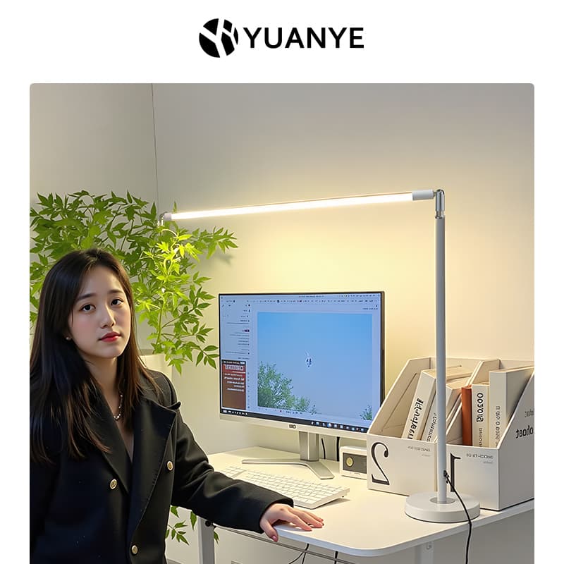 Eye protection desk lamp computer screen hanging lamp work desk lamp plug-in dormitory desk office new special lamp