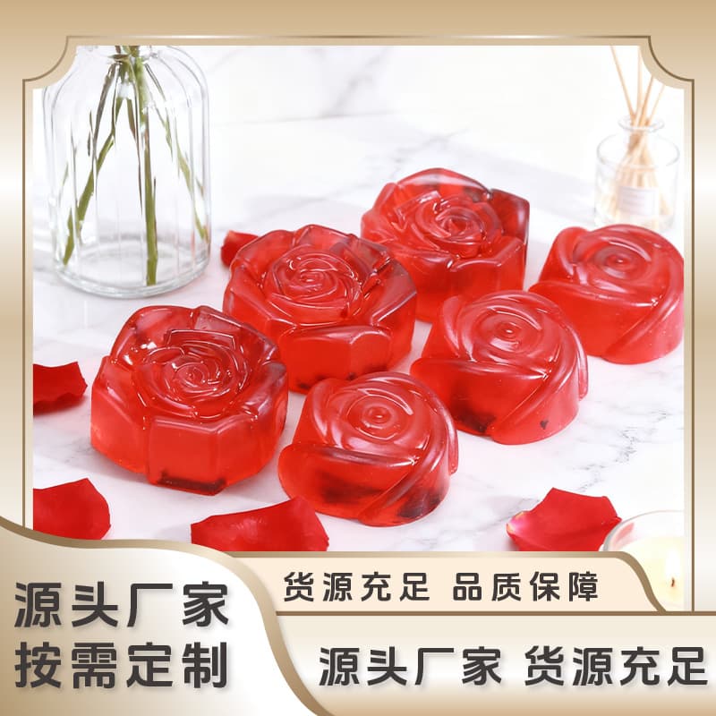 Lin Die Yunnan Handmade Rose Essential Oil Soap Face Wash Dali Lijiang Shangri-La Specialty Street Stall