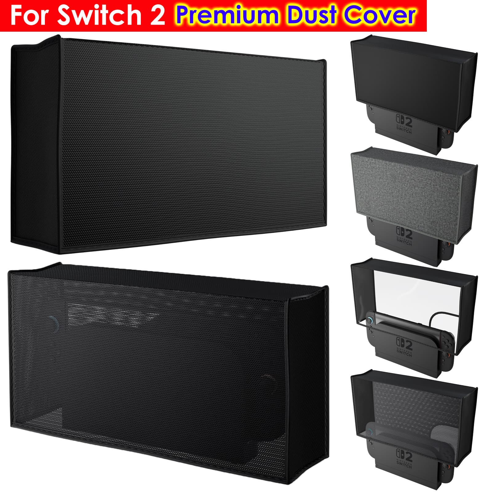 Cross-border New Product Switch2 Dust Cover, NS2 Generation Main Unit Dock Protector, NS2 Dust Shield
