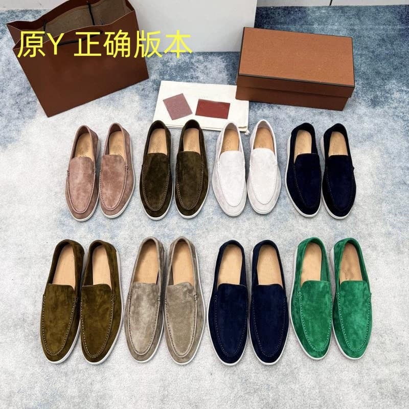 In Stock! Original Y Export LP Loafers Slip-On Men's Shoes Suede Flat Casual Men's Driving Shoes