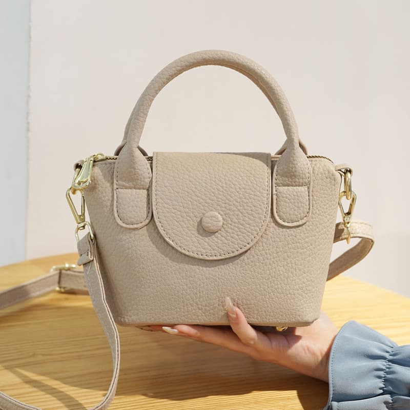 Cross-border bags 2025 new style simple foreign style handbag fashion trendy one-shoulder diagonal women's cabbage basket bag wholesale