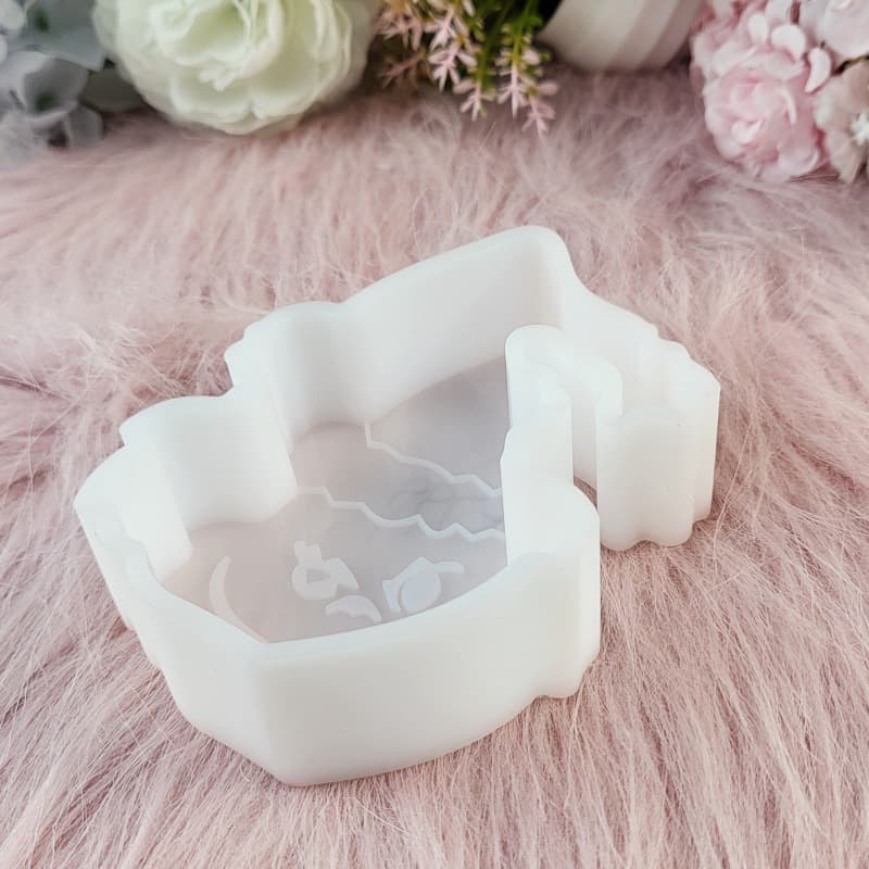 5799 Grinch DIY Love Aroma Mold Wings Lips Car Aromatherapy Candle Silicone Mold