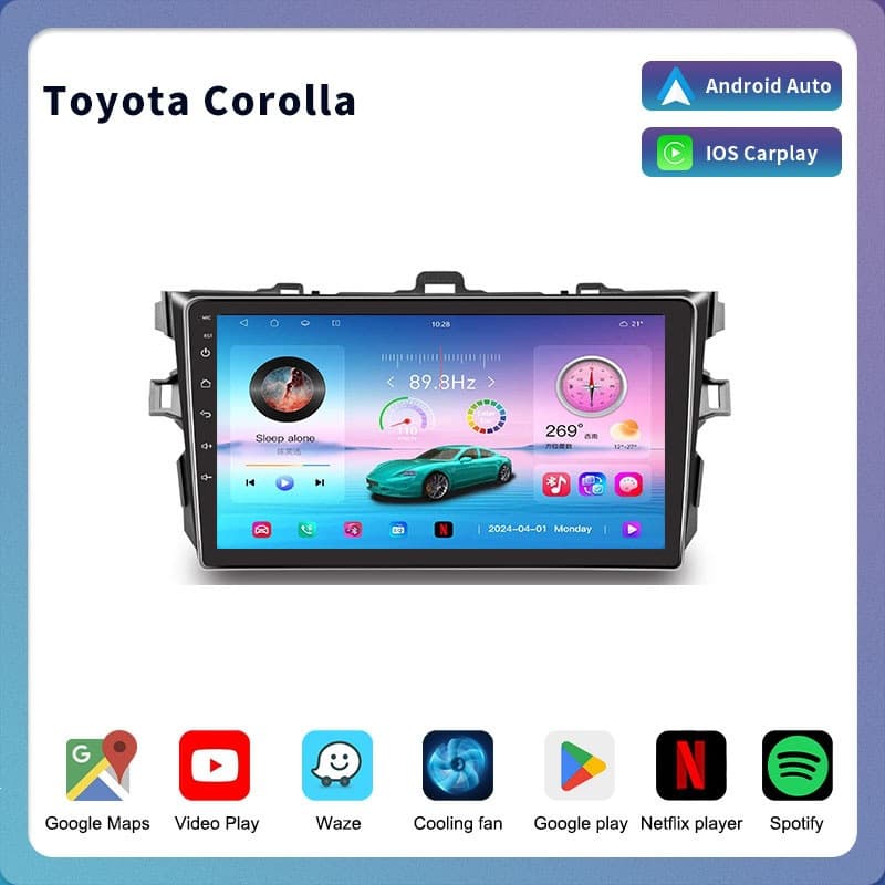 Car Stereo Toyota Corolla Touch Screen for Toyota Corolla Navigator