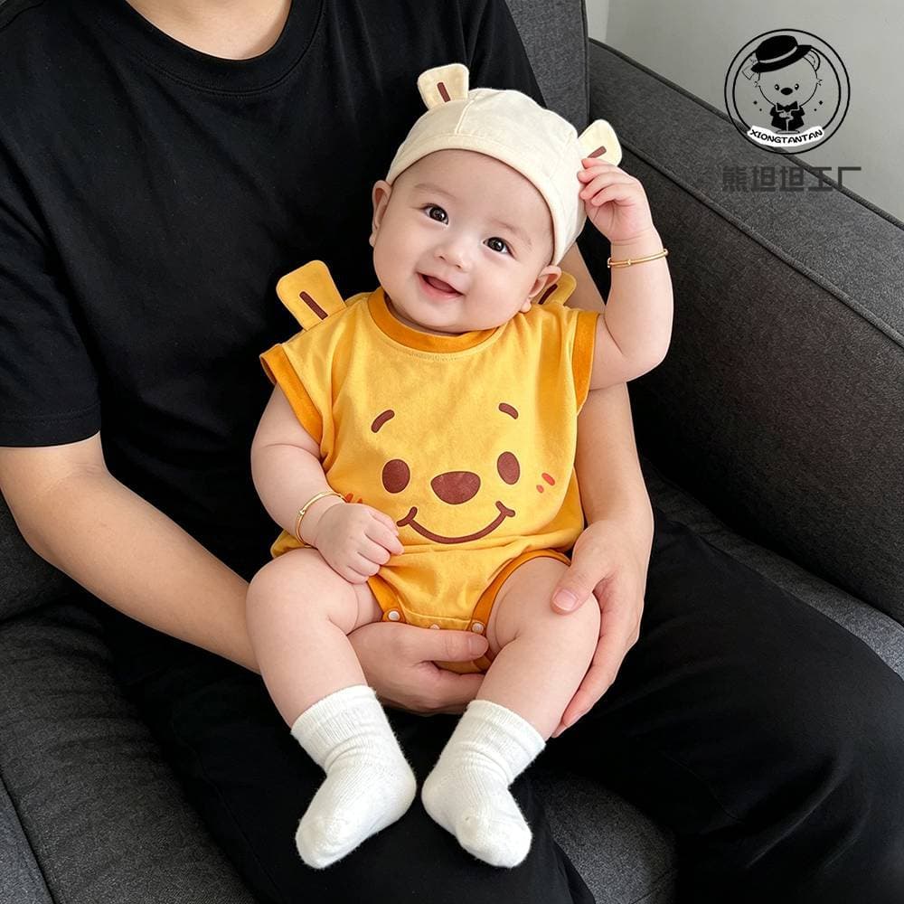Newborn Baby Clothes Summer Thin Cotton Triangle Bodysuit Onesie Short Sleeve Summer Outfit for Boys and Girls