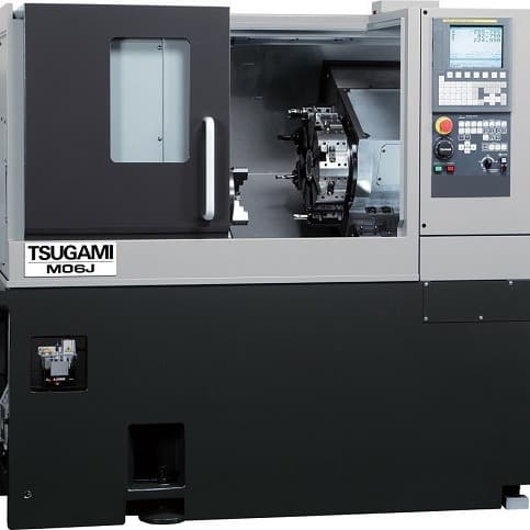 Tsugami CNC Lathe CNC Precision Automatic Lathe M06J M08J / Turning Center Slant Bed CNC Lathe