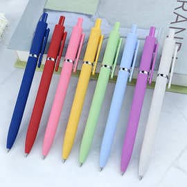 Durable Click Plastic Gel Ink Pen / Custom Logo Printed