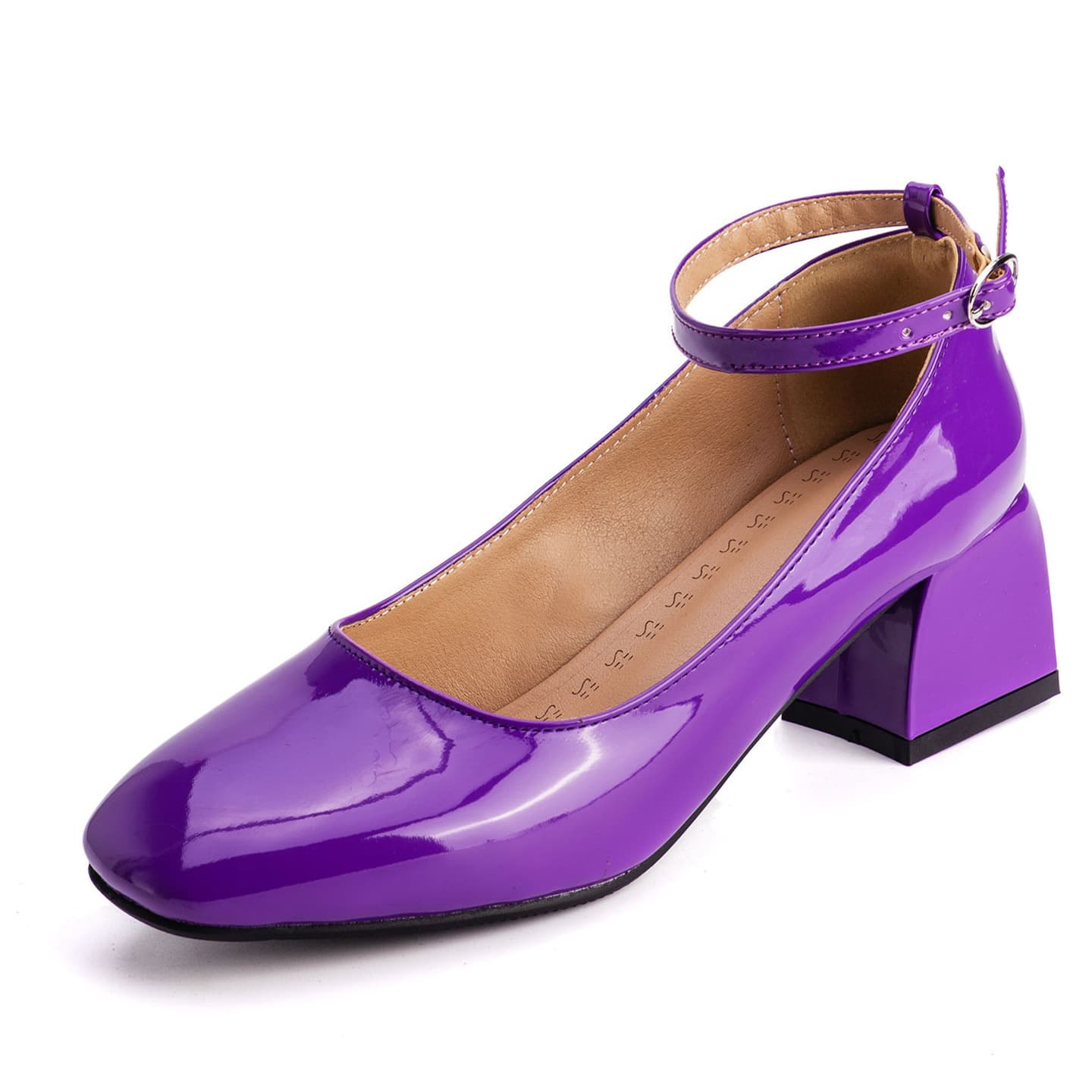 2026 Summer Mid-Heel Single Shoes for Women, Large Size 40-54, Small Size 32-33, Chengdu Foreign Trade Cross-Border Amazon Women's Shoes 3