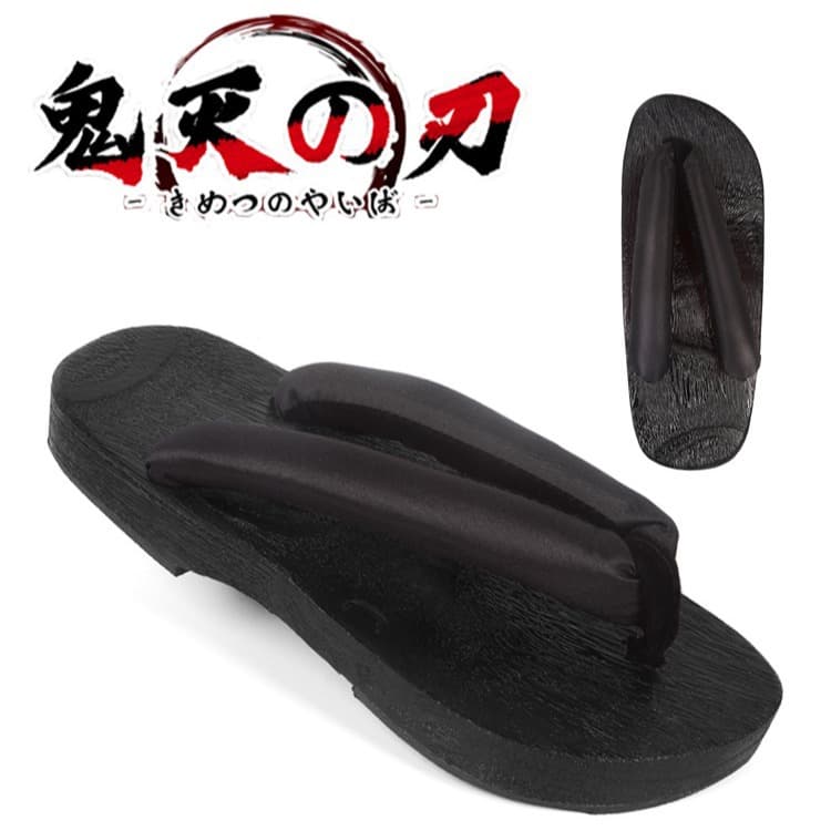Japanese Clog Sandals Demon Slayer Cosplay Anime Wind Ram Rem Yamato Yasusada Shoes
