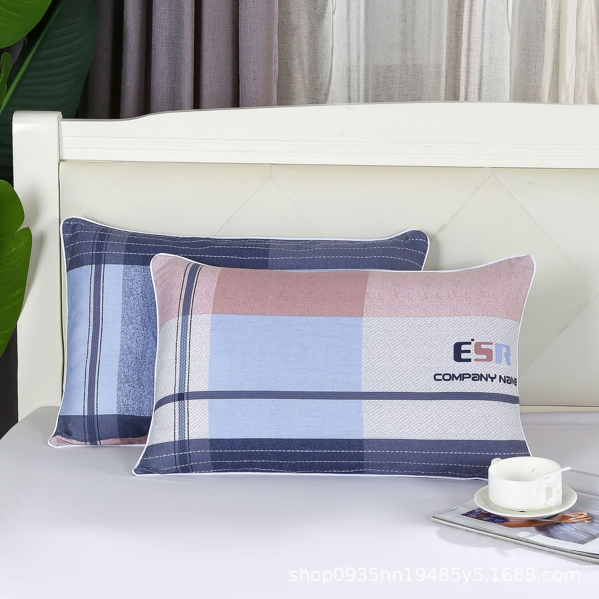 Children's pure cotton pillowcase, student sweat-absorbent, suitable for all seasons, 35x55mm pillowcase, single dormitory pillowcase, 40x60mm all-cotton pillowcase