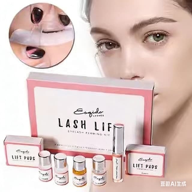 Cross-border Easy Hot and Cold Eyelash Perm Kit Beauty Tool Keratin False Eyelash Curler Barbie Doll Curl